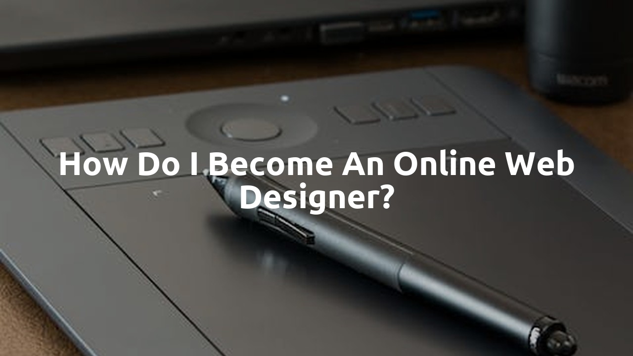 How do I become an online web designer?