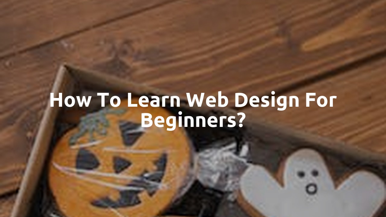 How to learn web design for beginners?