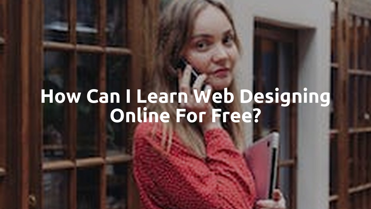 How can I learn Web Designing online for free?